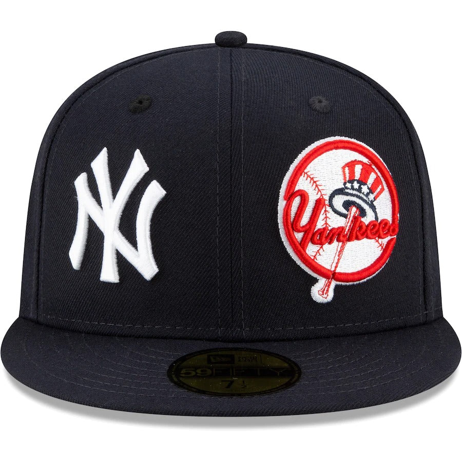 New Era New York Yankees Navy Patch Pride 59FIFTY Fitted Hat