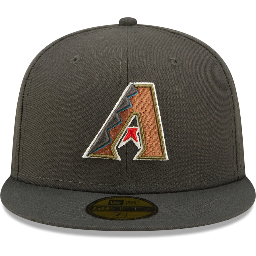 New Era Arizona Diamondbacks Charcoal Multi Color Pack 59FIFTY Fitted Hat