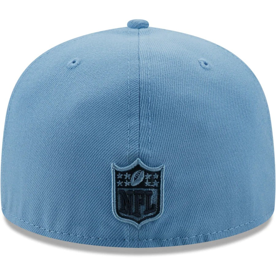 New Era Light Blue New England Patriots 50 Seasons The Pastels 59FIFTY Fitted Hat