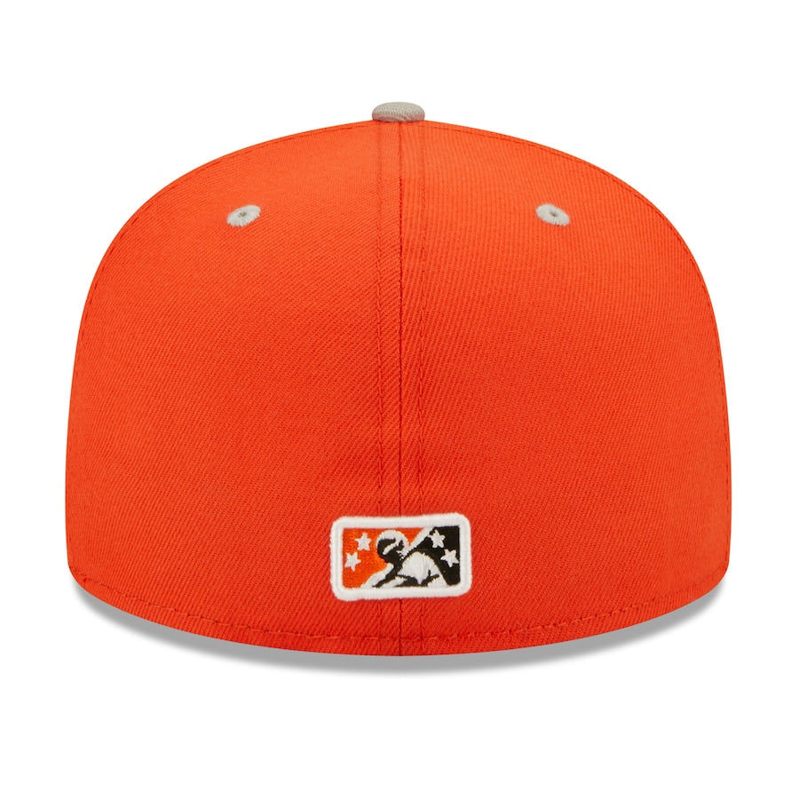 New Era Richmond Flying Squirrels Orange Theme Night 59FIFTY Fitted Hat