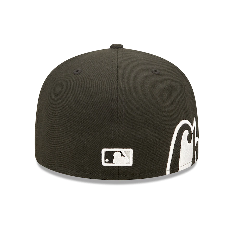 New Era Chicago White Sox Black Sidesplit 59FIFTY Fitted Hat