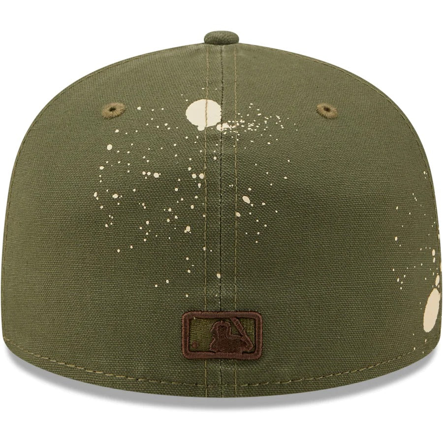 New Era San Diego Padres Olive Splatter 59FIFTY Fitted Hat