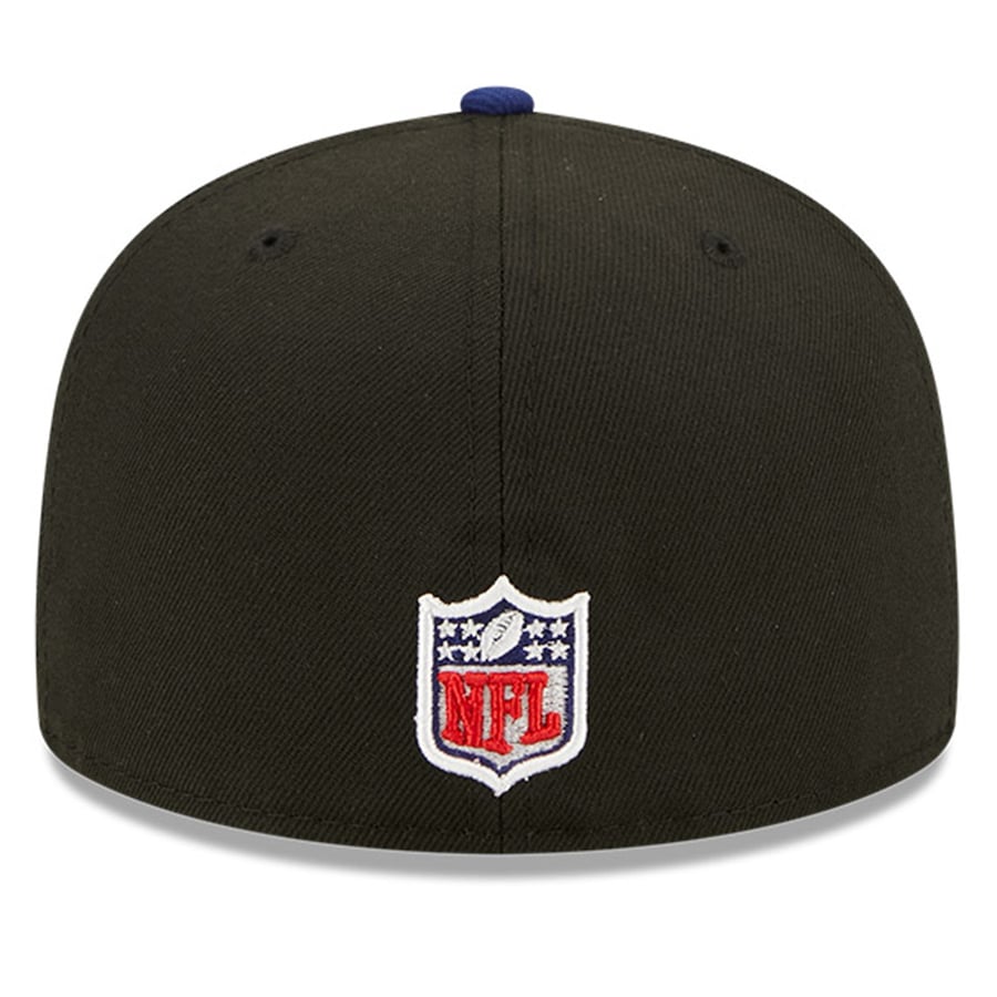 New Era Black/Navy 2022 NFL Draft On Stage 59FIFTY Fitted Hat