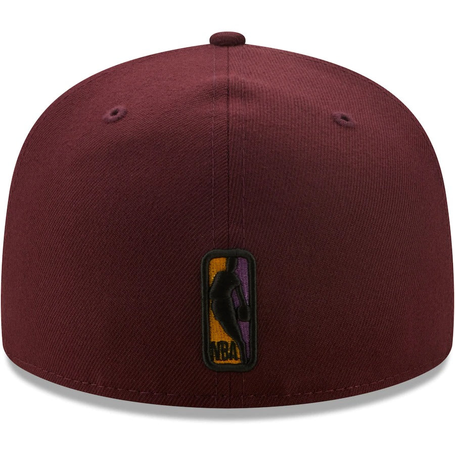 New Era Miami Heat Maroon Color Pack 59FIFTY Fitted Hat