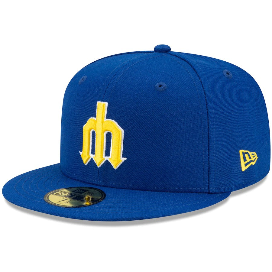 New Era Royal Seattle Mariners Authentic Collection 1979 MLB All-Star Game Replica Floral Undervisor 59FIFTY Fitted Hat