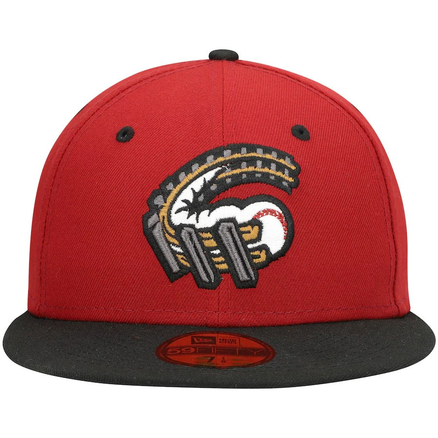 New Era Altoona Curve Red Authentic Collection Team Alternate 59FIFTY Fitted Hat
