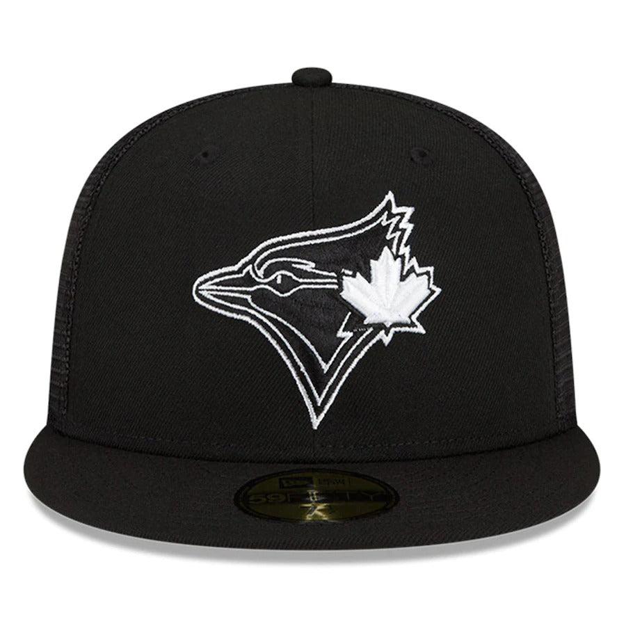 New Era Toronto Blue Jays Black 2022 Batting Practice 59FIFTY Fitted Hat