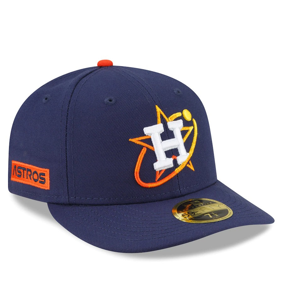 New Era Houston Astros Navy 2022 City Connect Low Profile 59FIFTY Fitted Hat