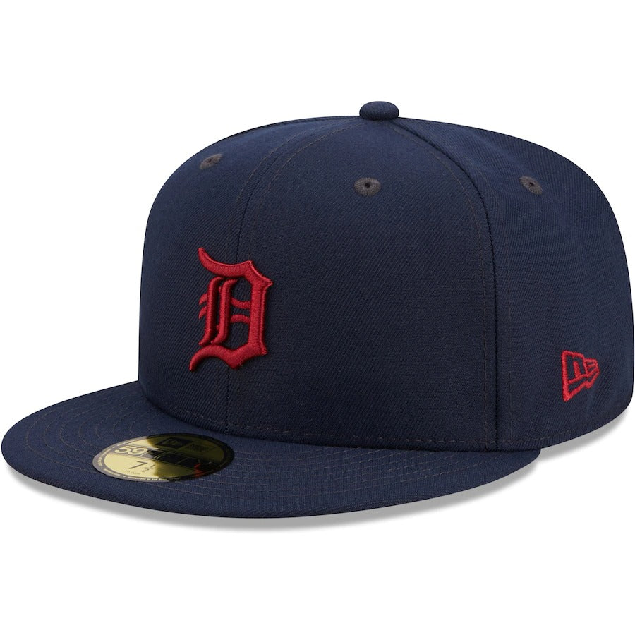 New Era Detroit Tigers Cranberry Bog 1984 World Series 59FIFTY Fitted Hat