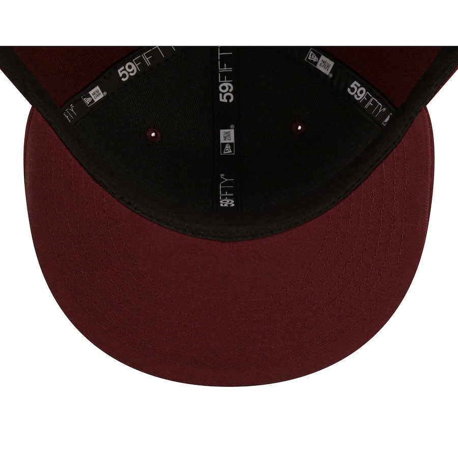New Era St. Louis Cardinals Maroon Oxblood Tonal 59FIFTY Fitted Hat