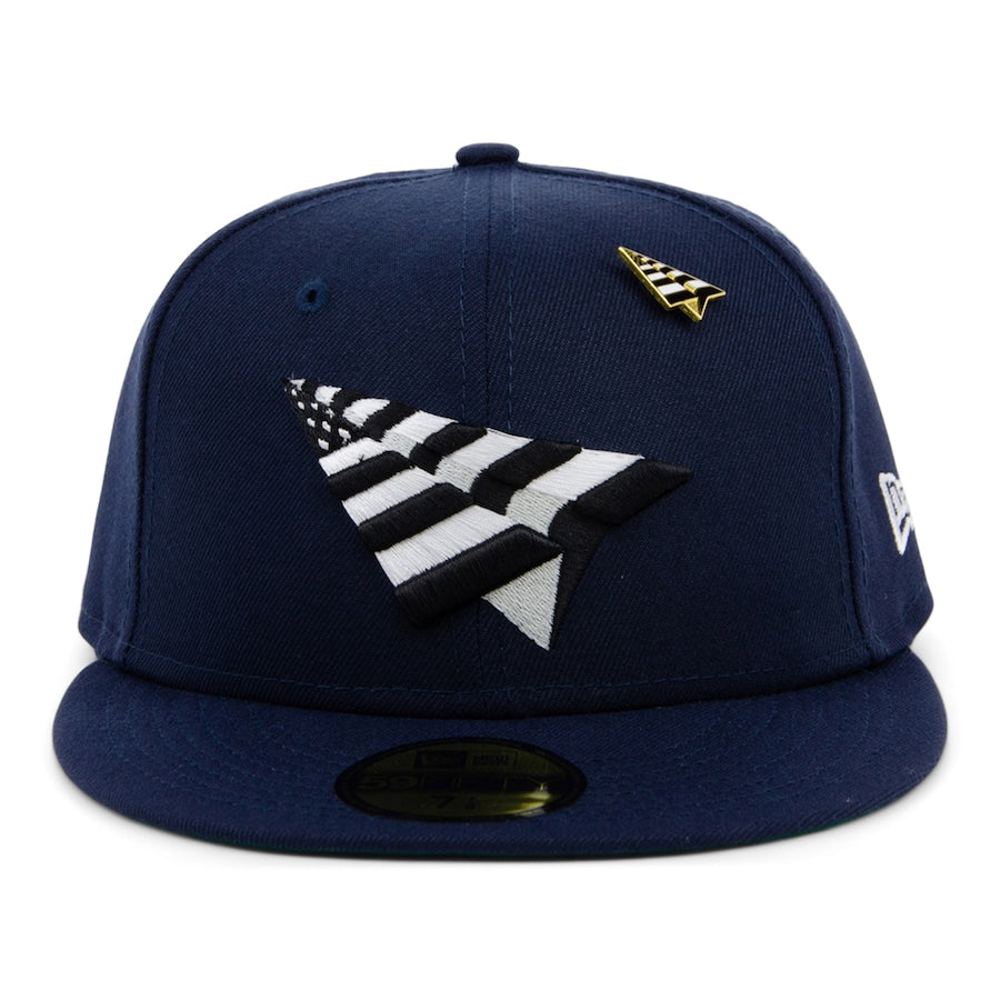 New Era x Paper Planes Logo Navy 59FIFTY Fitted Hat