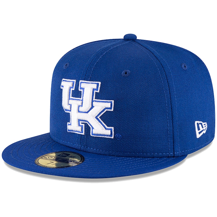New Era Royal Kentucky Wildcats Basic 59FIFTY Fitted Hat