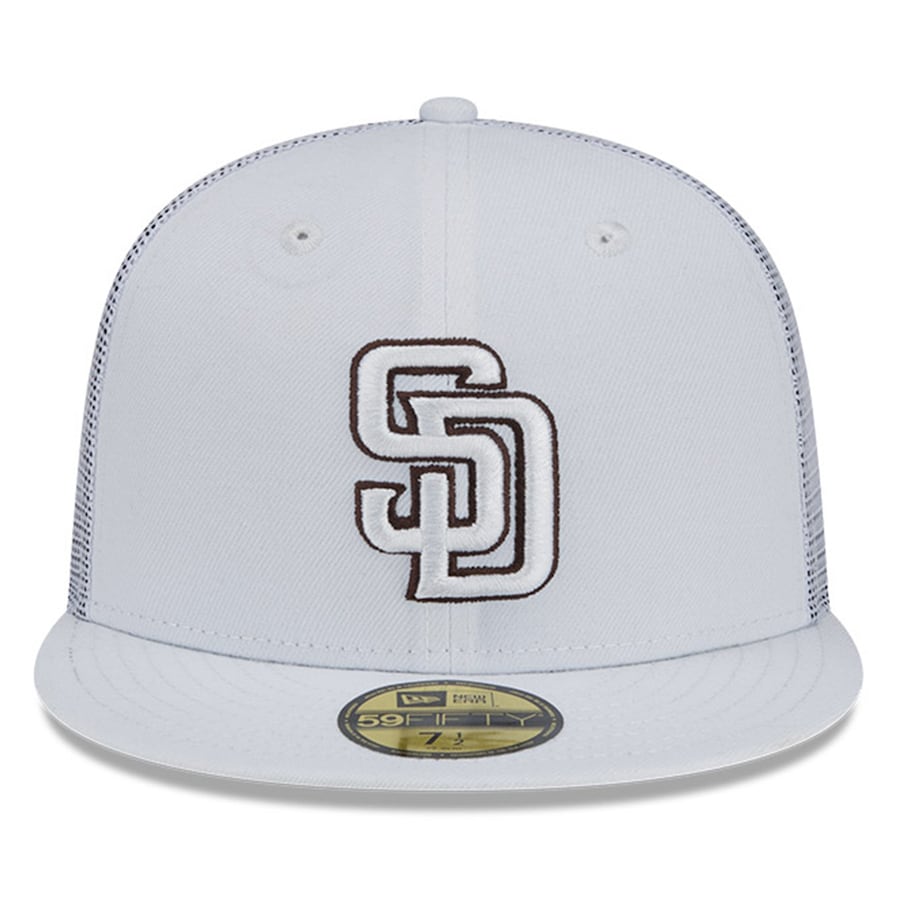 New Era San Diego Padres White 2022 Batting Practice 59FIFTY Fitted Hat
