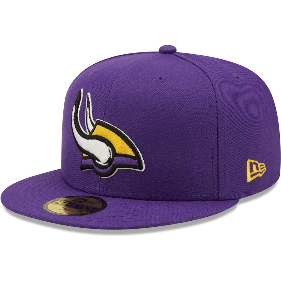 New Era Minnesota Vikings Purple Elemental 59FIFTY Fitted Hat