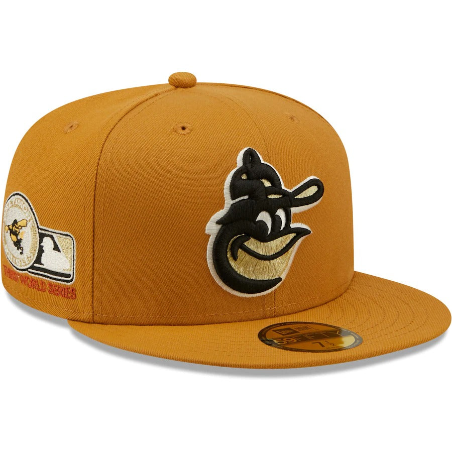 New Era Baltimore Orioles 1970 World Series Timbs 59FIFTY Fitted Hat