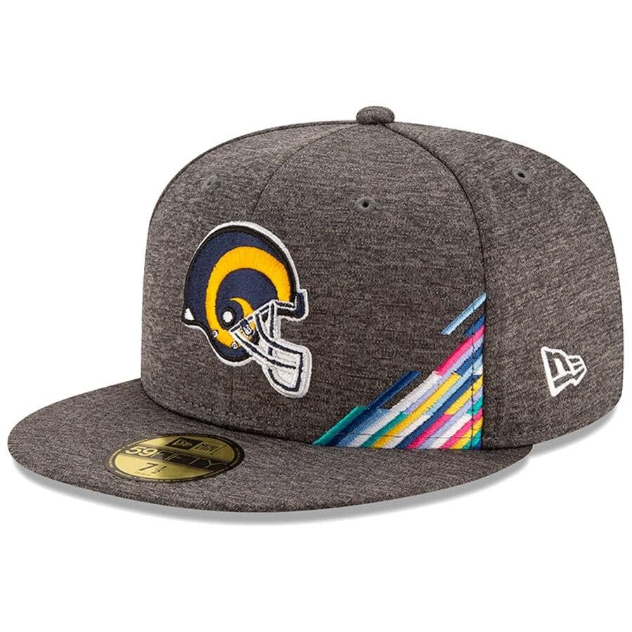 New Era Los Angeles Rams 2019 Crucial Catch 59FIFTY Historic Logo Fitted Hat