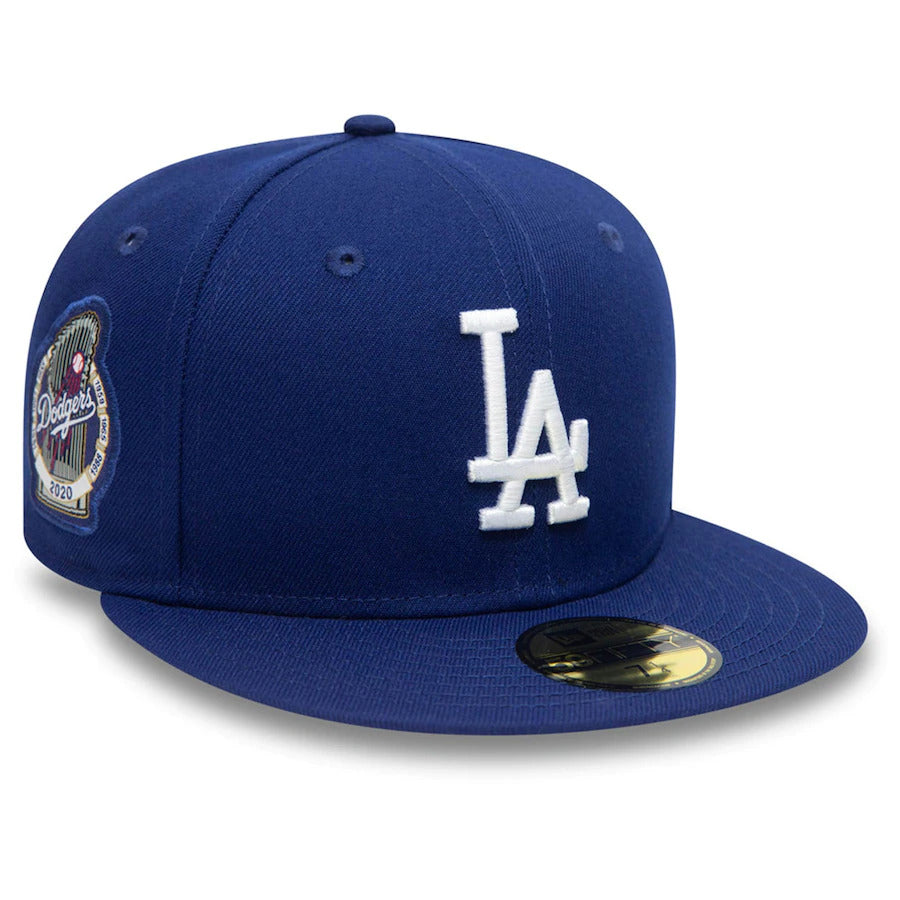 New Era Los Angeles Dodgers Royal Blue 2020 World Series Champs Glory 59FIFTY Fitted Hat