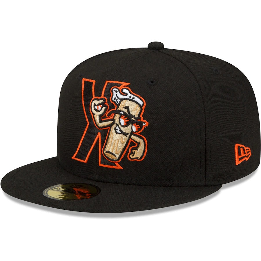 New Era San Jose Giants Black Theme Night 59FIFTY Fitted Hat