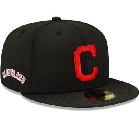 New Era Cleveland Indians Sun Fade 59FIFTY Fitted Hat