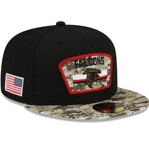 New Era Atlanta Falcons Salute To Service 2021 59FIFTY Fitted Hat