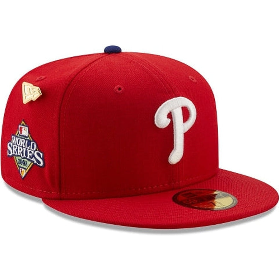 New Era Philadelphia Phillies 2008 Logo History 59FIFTY Fitted Hat