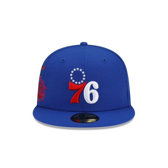 New Era Philadelphia 76ers Back Half 2022 59FIFTY Fitted Hat