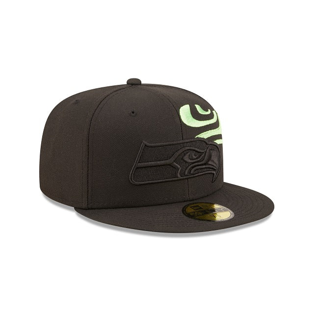 New Era Seattle Seahawks Logo Feature 2022 59FIFTY  Fitted Hat