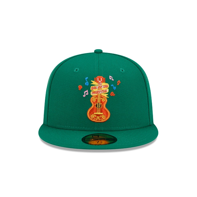New Era Guitar Day Of The Dead 59Fifty Fitted Hat