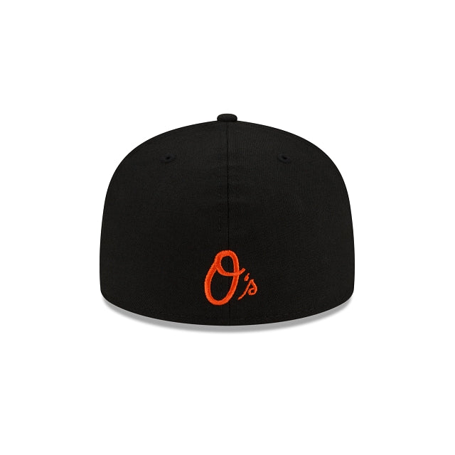 New Era Baltimore Orioles Leafy Front 59Fifty Fitted Hat