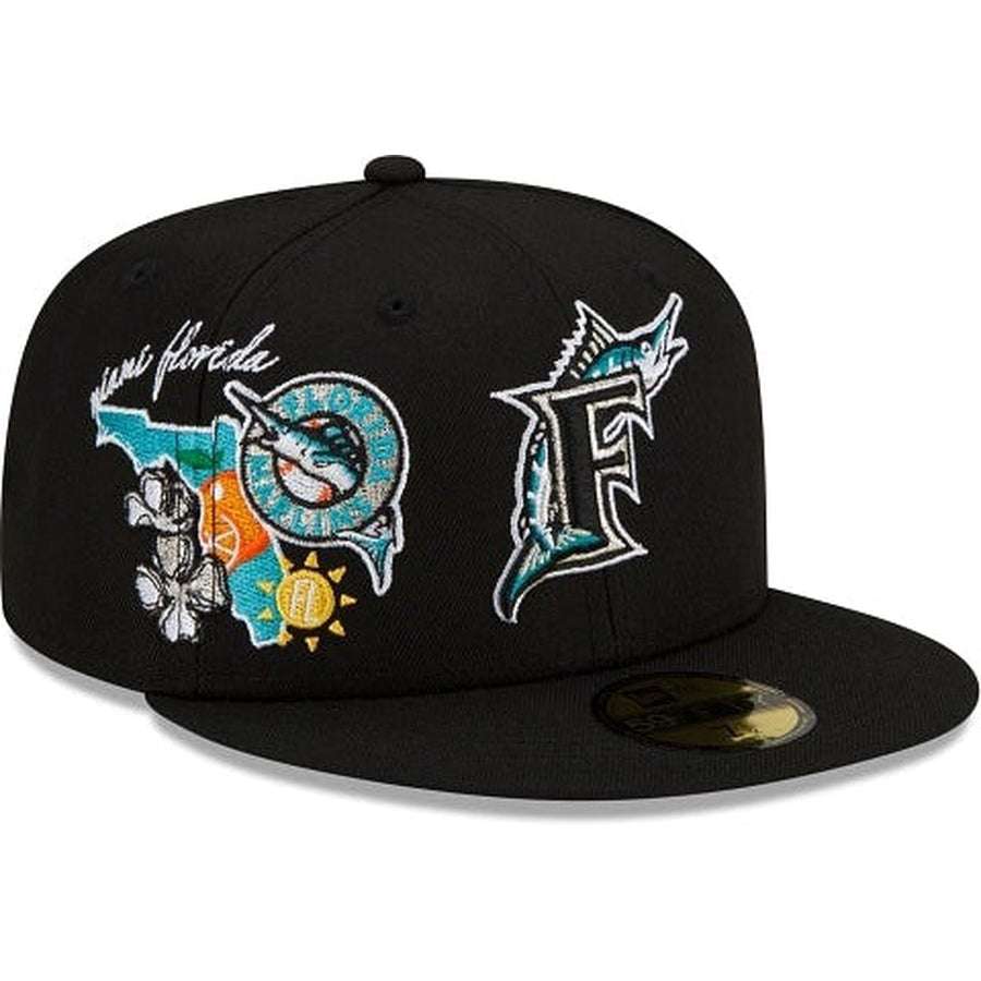 New Era Florida Marlins City Cluster 2022 59FIFTY Fitted Hat