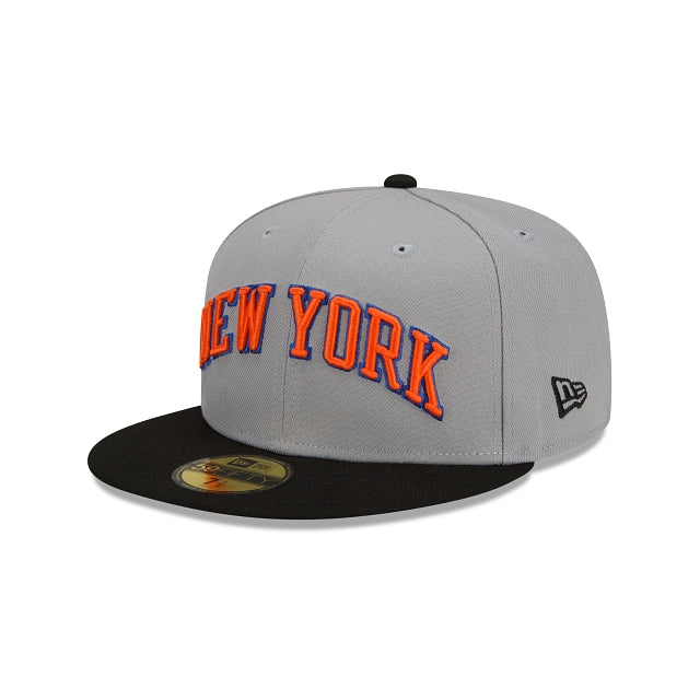 New Era New York Knicks City Edition Gray 2022 59FIFTY Fitted Hat