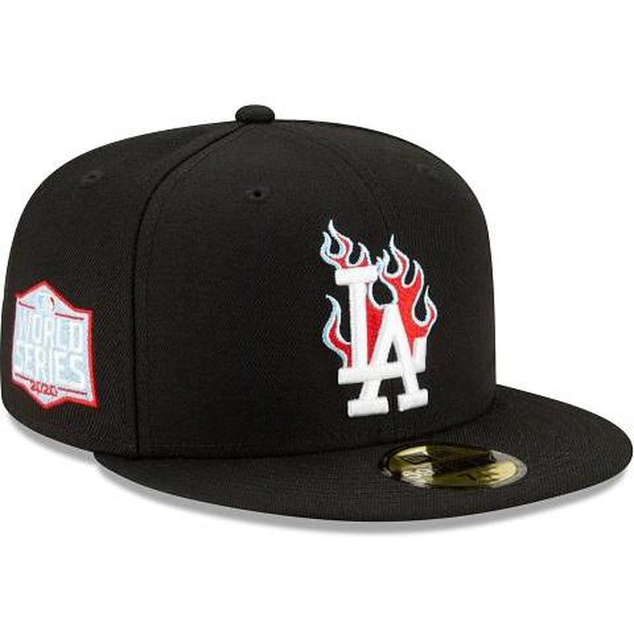 New Era Los Angeles Dodgers Team Fire 59fifty Fitted Hat