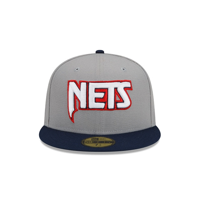 New Era Brooklyn Nets City Edition Gray 2022 59FIFTY Fitted Hat