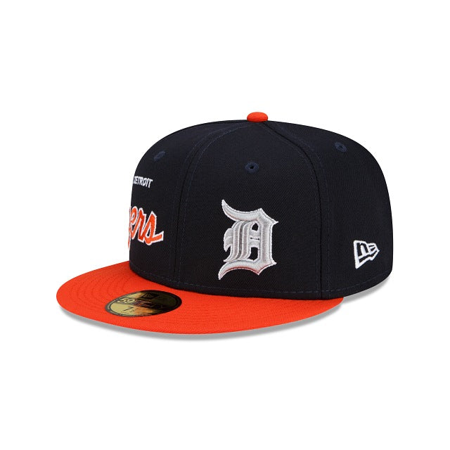 New Era Detroit Tigers Double Logo 2022 59FIFTY Fitted Hat