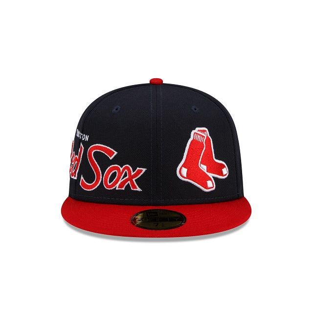 New Era Boston Red Sox Double Logo 2022 59FIFTY Fitted Hat