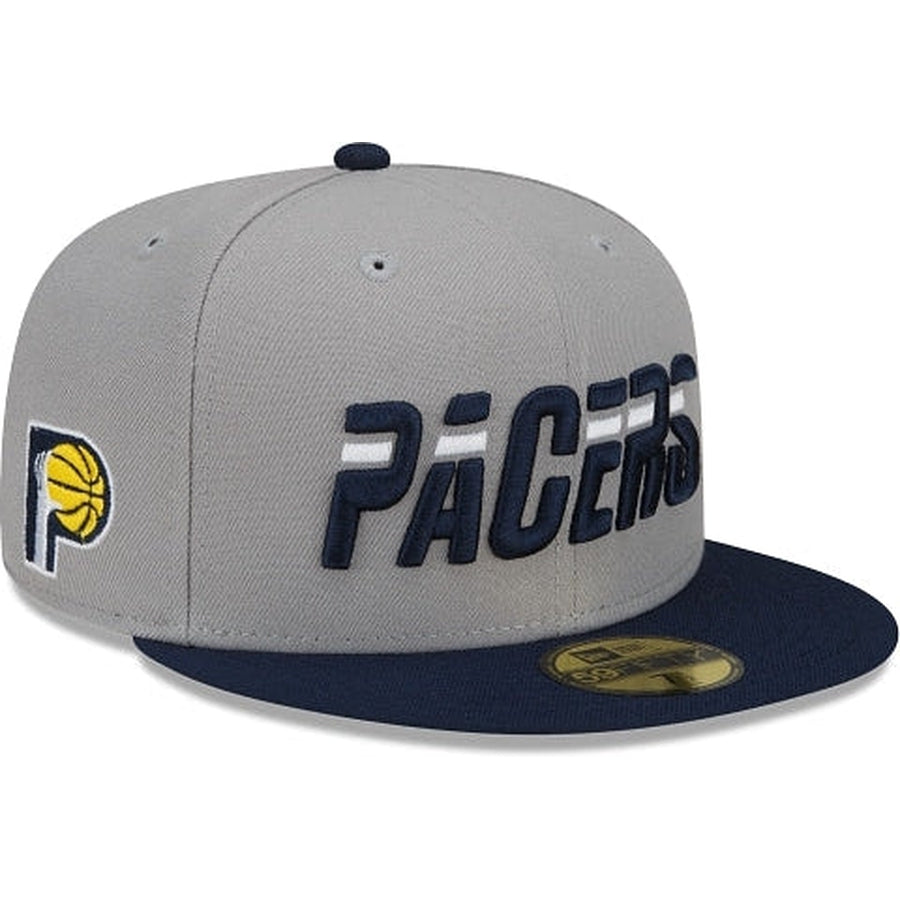 New Era Indiana Pacers City Edition Gray 2022 59FIFTY Fitted Hat