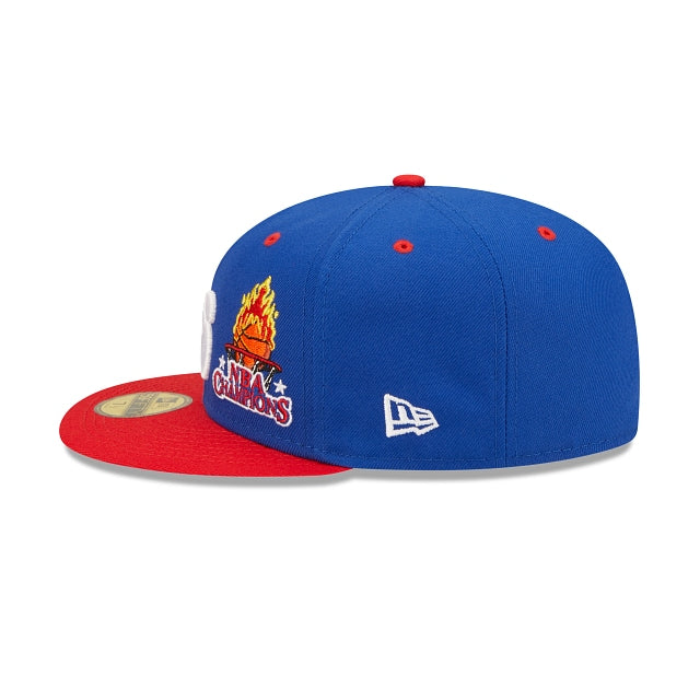 New Era Philadelphia 76ers Fire 2022 59FIFTY Fitted Hat