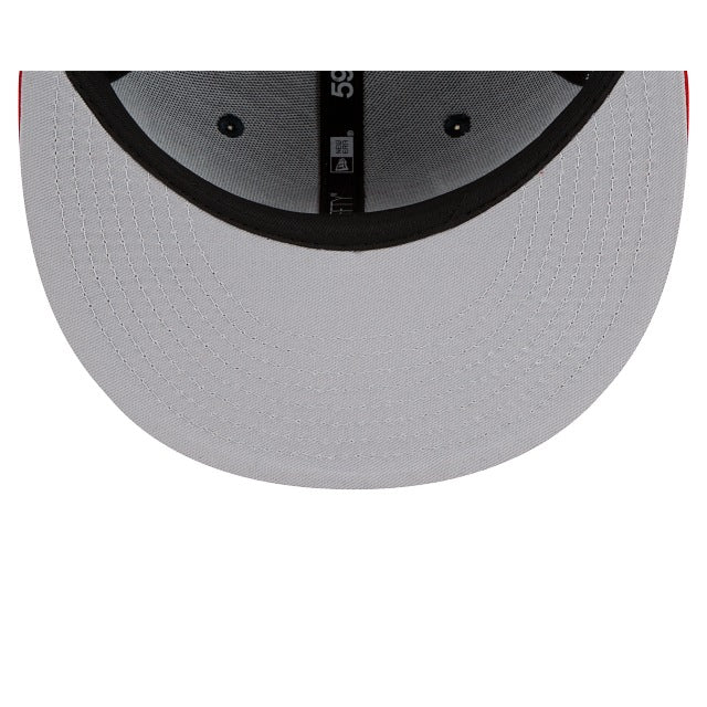 Red Drip Hat New Era Boston Red Sox Drip Front 59fifty Fitted Hat