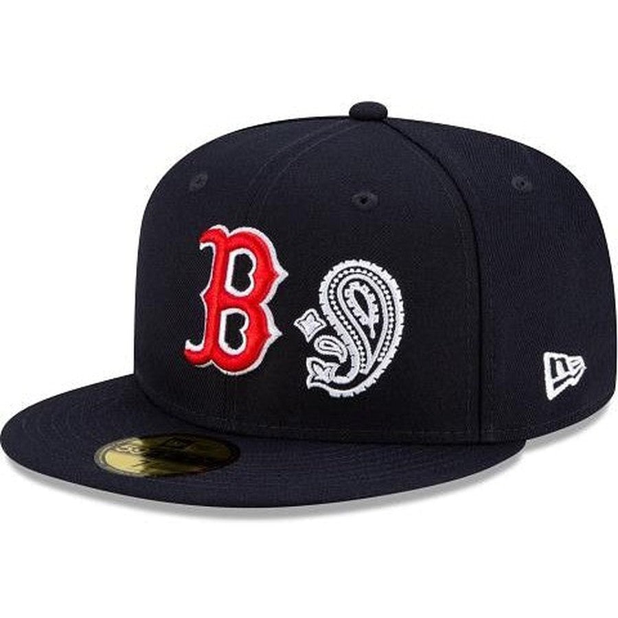 New Era 
						Boston Red Sox Patchwork Undervisor 59fifty Fitted Hat