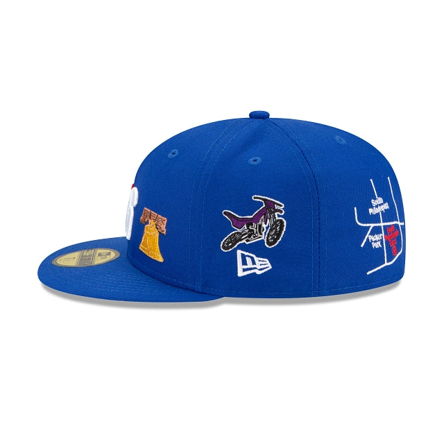 New Era Philadelphia 76ers City Transit 2021 59FIFTY Fitted Hat