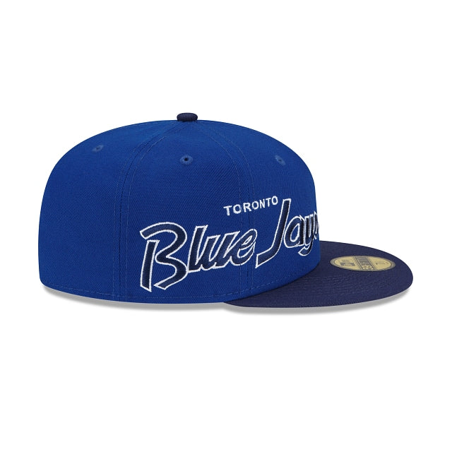New Era Toronto Blue Jays Double Logo 2022 59FIFTY Fitted Hat