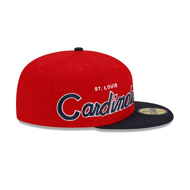 New Era St. Louis Cardinals Double Logo 2022 59FIFTY Fitted Hat