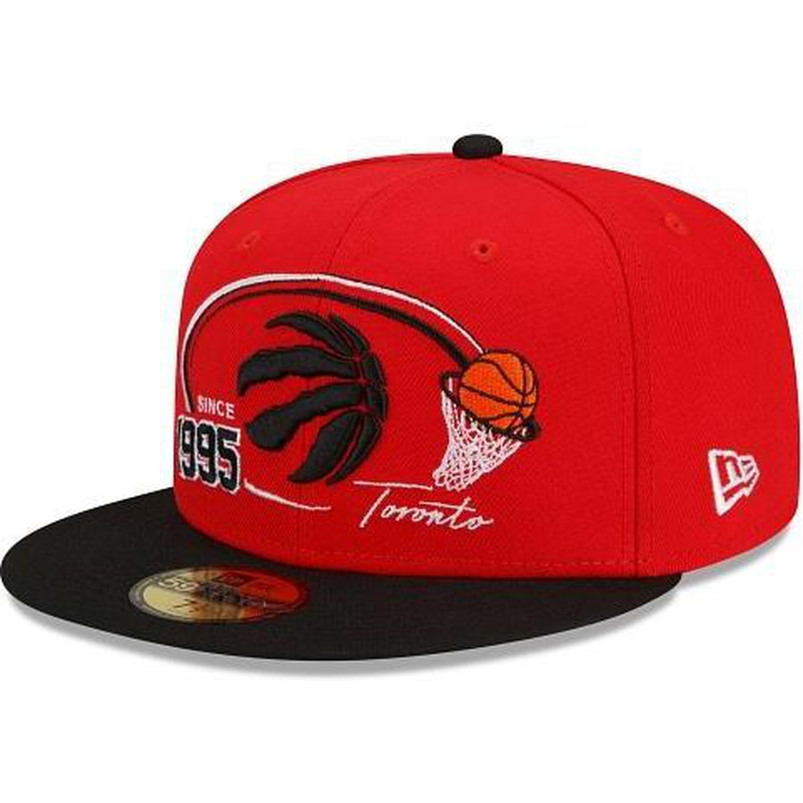 New Era Toronto Raptors Two-Tone Hoops 59fifty Fitted Hat
