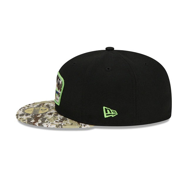 New Era Seattle Seahawks Salute To Service 2021 59FIFTY Fitted Hat
