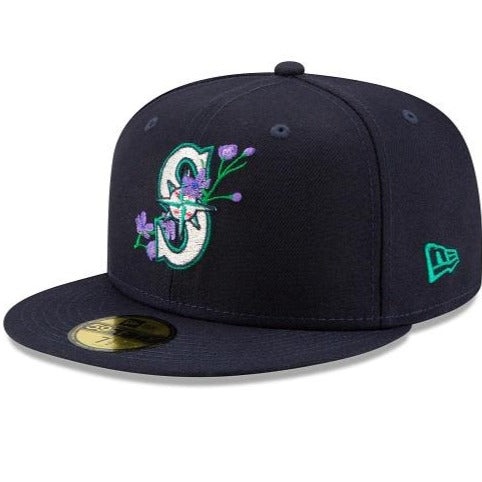 New Era Seattle Mariners Side Patch Bloom 59FIFTY Fitted Hat