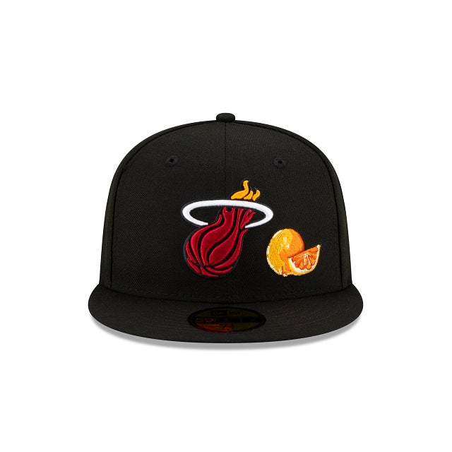 New Era Miami Heat City Transit 2021 59FIFTY Fitted Hat