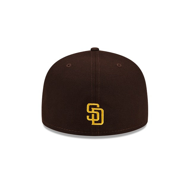New Era San Diego Padres Leafy Front 59Fifty Fitted Hat