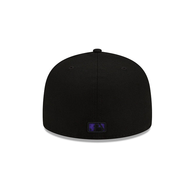 New Era Colorado Rockies Cursive 59fifty Fitted Hat