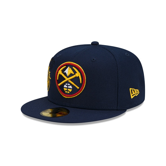 New Era Denver Nuggets Back Half 2022 59FIFTY Fitted Hat