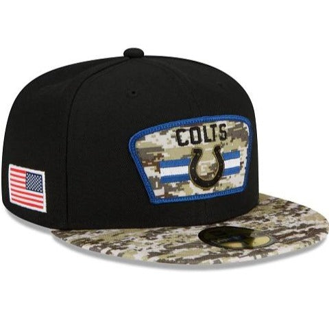 New Era Indianapolis Colts Salute To Service 2021 59FIFTY Fitted Hat
